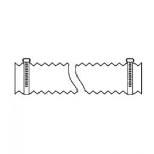 CH0253, Вытяжные устройства для пайки Connection Hose 2.5" 25' lg w/2 clamps