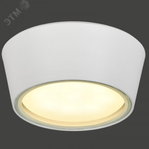 Светильник уличный 5104 GX53 IP65 потолочный бел. IEK LT-UPU0-5104-GX53-1-K01