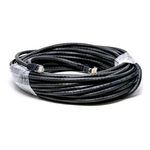 C6UMB50FBLK, Кабели Ethernet / Сетевые кабели CATEGORY 6 50FT BLACK