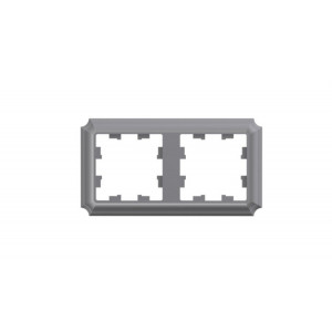 ATLASDESIGN ANTIQUE 2-постовая РАМКА, универсальная, СТАЛЬ (5шт) C3(+) ATN100902