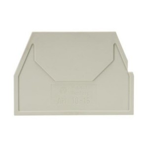 Крышка боковая API 10 - 16, Крышка боковая, для клемм WKI 10... / WKI 16..., цвет: серый