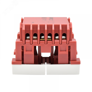 ВК4-22-00-П Выключатель проходной (переключатель) двухклавишный (на 2 модуля) ПРАЙМЕР белый CKK-40D-PD2-K01