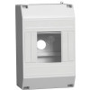 Корпус ОП КМПн 1/4 Krepta 3 IP20 для 2-4-х Автоматический выключатель пластик. бел. MKP31-N-04-30-135