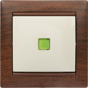 Выключатель 10A подсв СЛНК VLN 774310