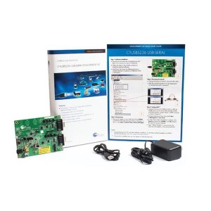 CYUSBS236, Средства разработки интерфейсов USB-Serial Dual Ch Development Kit