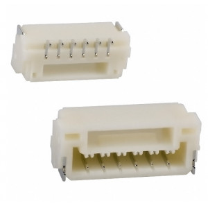 SM06B-GHS-TB (LF)(SN), Соединитель провод-плата, вилка,, GH, 1,25мм, PIN: 6, SMT, 50В, 1А