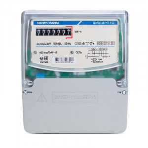 Счетчик ЦЭ6803В 3ф 5-60А класс точн. 1.0 1 тариф. универс. крепл. 230В 1 4 пров. М7Р32 101003001011073