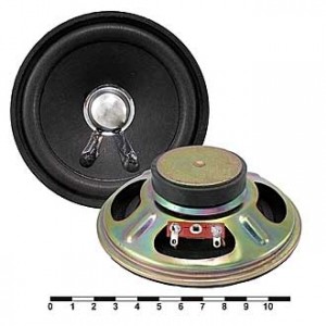 YD103-58P   4W   8OHM, Динамик 8 Ом, 4Вт, d=103мм, h=31мм