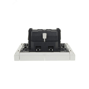 Выключатель 2-кл. СП FORTE&PIANO 10А FP205 бел. IEK FP-V20-0-10-1-K01