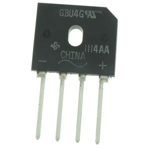 GBU4G-E3/45, Мостовые выпрямители 400 Volt 4.0 Amp Glass Passivated