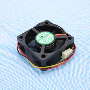 EC5020M12SA, Вентилятор 12В, 50х50х20мм , подш. скольжения, 4500 об/мин 3pin