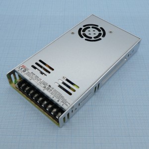 RSP-320-15, AC-DC, 320Вт, ККМ, вход 88…264V AC, 47…63Гц /124…370В DC, выход 15В/21.4A, рег. вых 13.5…18В, изоляция 3000В AC, в корпусе 215х115х30мм, -30…+70°С