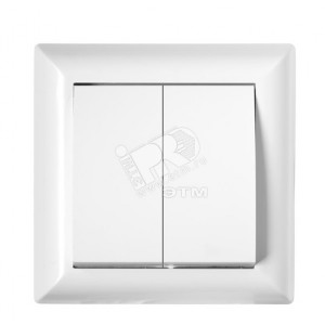 Беларусь Выключатель двухклавишный скрытый Выключатель ВС 2