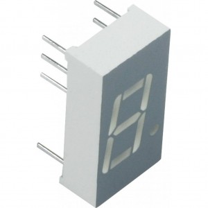 SA04-11GWA, 1 разрядный индикатор 10,16мм/зеленый/568нм/3.6-12мкд/ОА