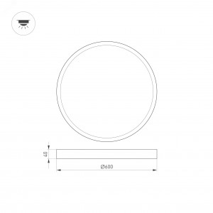 Блок питания ARS-35-24 (24V, 1.5A, 35W) 026152