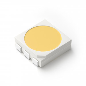 Светодиод AR-5050-SAB-Day3500-85 (3V, 60mA) 032292, Чип-светодиод типа SMD 5060, 3 чипа, размер 5x5.4 мм. Цвет свечения дневной (3500 К). Угол излучения 120°. Световой поток 20-25 лм при If=60 мА. VF=2.8-3.4 В. CRI>85.