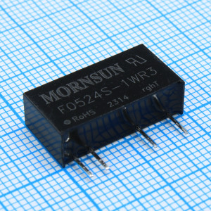 F0524S-1WR3, Преобразователь DC/DC мощность, Вт: 1 вход 5В выход 24В изоляция: 3000В