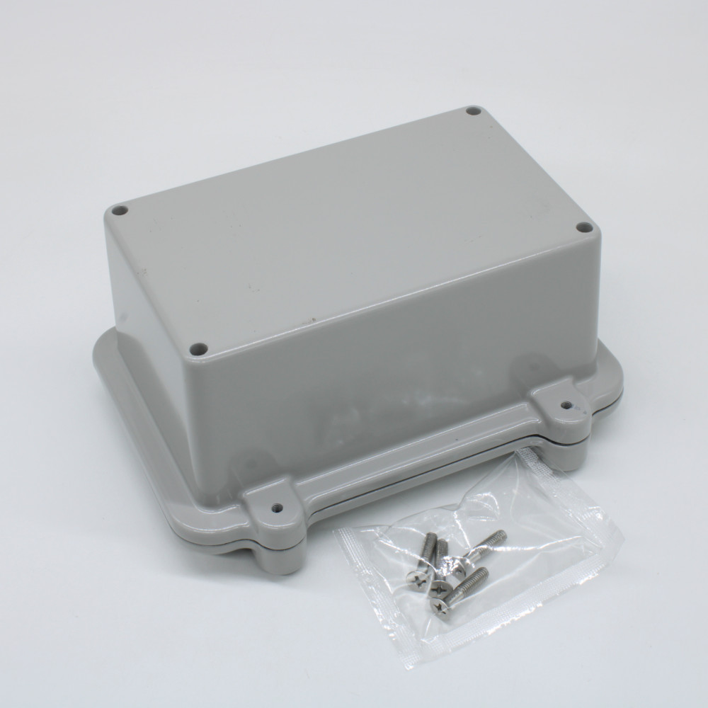 Изображение товара Алюминиевый герметичный корпус HQ015SLG светло-серого цвета