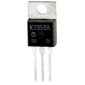 КТ859А, Биполярный транзистор, NPN, 400 В, 3 А, 40 Вт