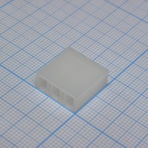 MHU 03F, Разъем питания MHU-xxF, гнездо 3pin, шаг 2.54мм, требуются контакты T-DS1074-SC600