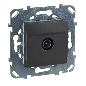 UNICA TOP РОЗЕТКА TV, оконечная, ГРАФИТ C3(+) MGU5.464.12ZD