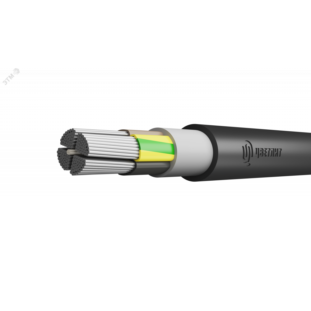 Изображение товара Кабель силовой АВВГнг(А)-LS 4х185мс(N)-1 ТРТС для электросетей