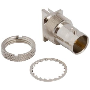 031-70526-23, РЧ соединители / Коаксиальные соединители 75OHM EDGE MOUNT BNC PCB .084/.591" SPAN