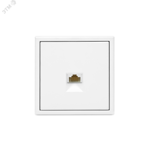 ARTGALLERY РОЗЕТКА компьютерная RJ45, кат. 5е, механизм, ЛОТОС GAL001383