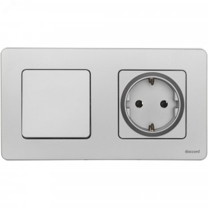 Рамка 2-м Inspiria алюм. Leg 673942