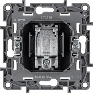 ETIKA Розетка телевизионная TV Звезда белая 672251