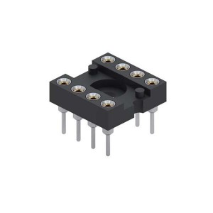 210-43-308-41-001000, Установочные панели для ИС и компонентов 8P SOLDER CLOSED