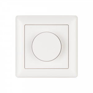 INTELLIGENT ARLIGHT Роторная панель DALI-233-BR-DIM-IN (BUS, 230V) 026772, Встраиваемая поворотная панель с выходом DALI. Установки адреса нет (Broadcast). Питание 100-240 VAC, встроенный источник тока для DALI-линии (выход 125 mA). До 32 устройств DALI. Настраиваемый режим ограничения минимальной яркости.
