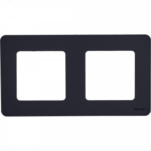 Рамка 2-м Inspiria антрацит Leg 673943