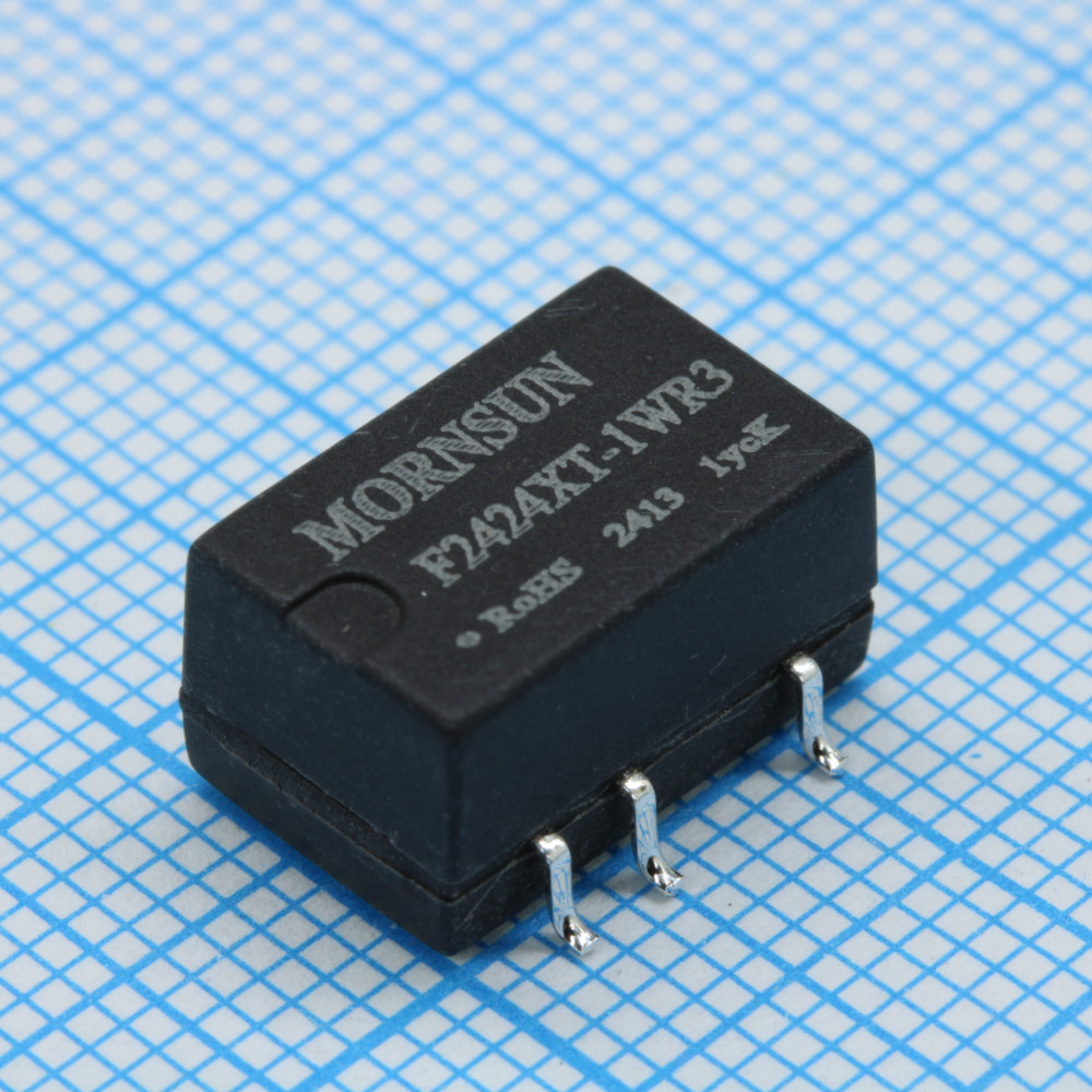 Изображение товара Преобразователь DC/DC Mornsun F2424XT-1WR3 24В-24В 42мА для печатной платы