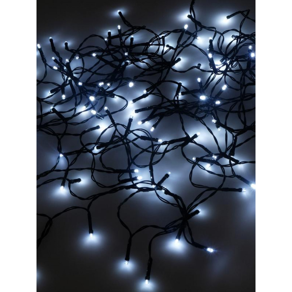 Изображение товара Гирлянда уличная Нить LD120-GW-BO 12м LED с контроллером белый свет