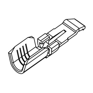 261G1-LPBK, Сверхмощные разъемы питания PP15/45 LOOSE PIECE CONT #12-16 AWG, TIN