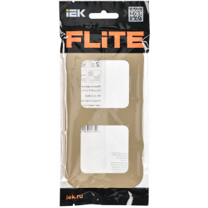 FLITE ARTISTIC Рамка 2-местная РУ-2-А-ФлХ хаки IEK FI-M22-31-20-K59