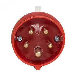 Вилка кабельная 015-16А-6h-380AC-3P+PE+N-IP44 222738