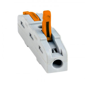 Клемма строительно-монтажная СМК проходная 222-421 1п 0.08-4кв.мм  PROxima plc-smk-421