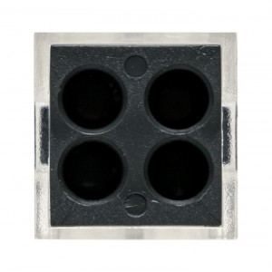 Строительно-монтажная клемма СМК 773-104 4 отверстия 1,0-2,5мм2 блистер (5шт.) PROxima plc-smk-104b