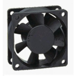 OD6025-12HBIP55, Вентиляторы постоянного тока DC Fan, 60x25mm, 12VDC, 24CFM, Ball Bearing, Terminals, IP55