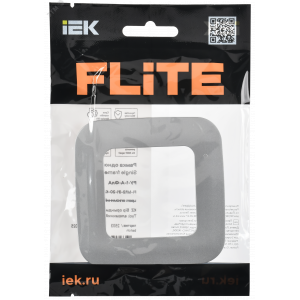 FLITE ARTISTIC Рамка 1-местная РУ-1-А-ФлА алюминий IEK FI-M12-31-20-K47