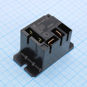 HF105F-4/220A-1HSTF, Реле силовое, 30 А, 220 VAC, один контакт на замыкание