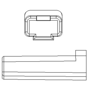 02962965, Автомобильные разъемы 1P FEM CONN 56 630 BLACK