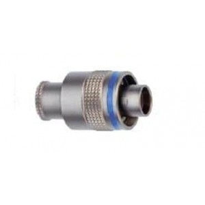 FMN.0M.305.XLCT, Стандартный цилиндрический соединитель 5P MALE CRIMP BLUE STRT PLUG MOLD STOP