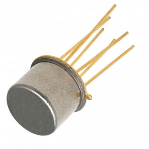 VT33N1, Фоторезистор 125мВт Rсвет=40К Rтем=500К в металлическом корпусе