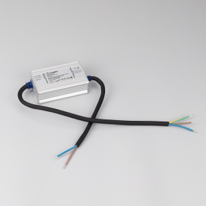 Блок питания ARPJ-LG-561000-PFC (30W, 25-56V, 0.3-1.0A) 046272, Источник тока с гальванической развязкой для светильников и мощных светодиодов. Входное напряжение 120-277 VAC. Выходные параметры: 25-56 В, 300-1000mА (регулировка встроенным потенциометром, установка по умолчанию 1000мА), 50 Вт. Встроенный PFC >0.95.