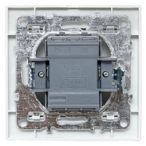 Выключатель 1-кл. СП Минск 10А IP20 бел. Basic ERV10-021-10