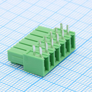 15EGTA-3.5-06P-14-00, Разъемный клеммный блок, 6 контактов. Серия 15EGTA-3.5