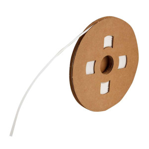 brd131070, PS-C-125-WT термоусадочная трубка белая, 30.48м, материал В-342, шир. в плоском виде 6.00мм, d-1.17-2.79мм (аналог TPS-125-W)